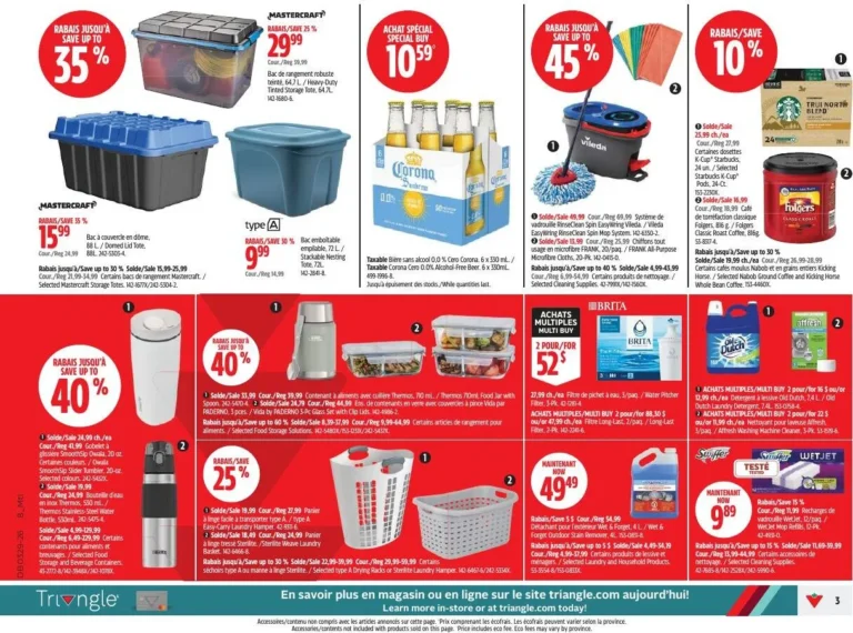 Page 3 de la circulaire Canadian Tire