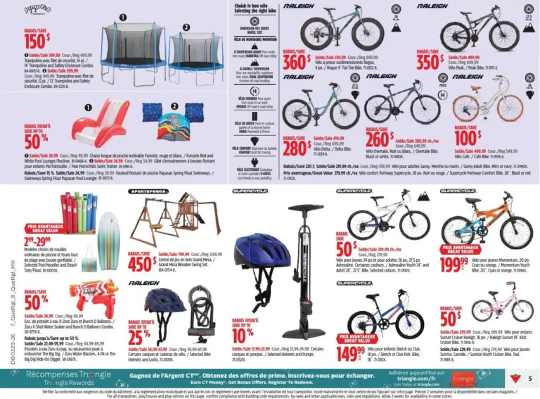 Page 5 de la circulaire Canadian Tire