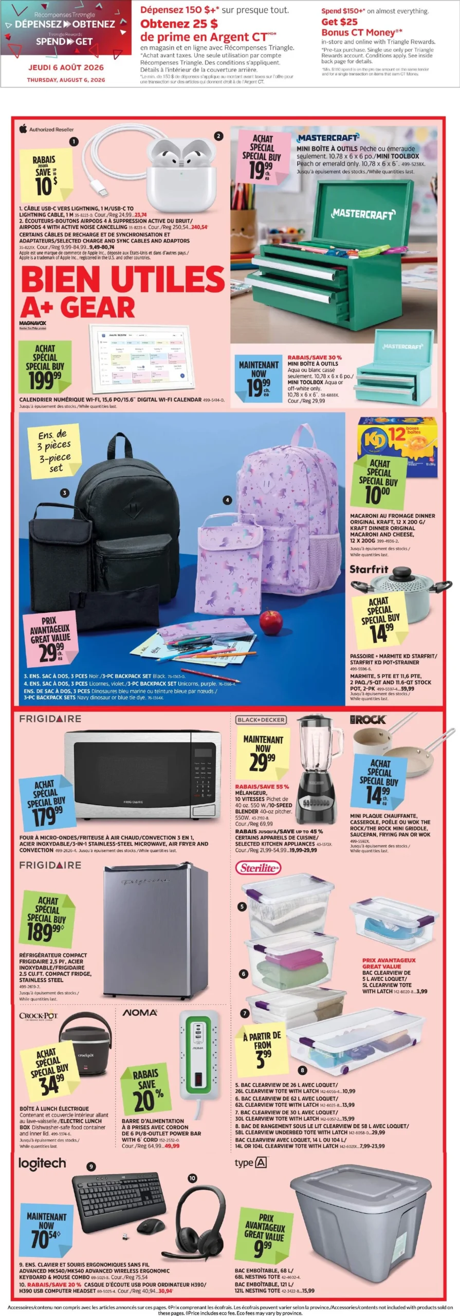 Page 2 de la circulaire Canadian Tire