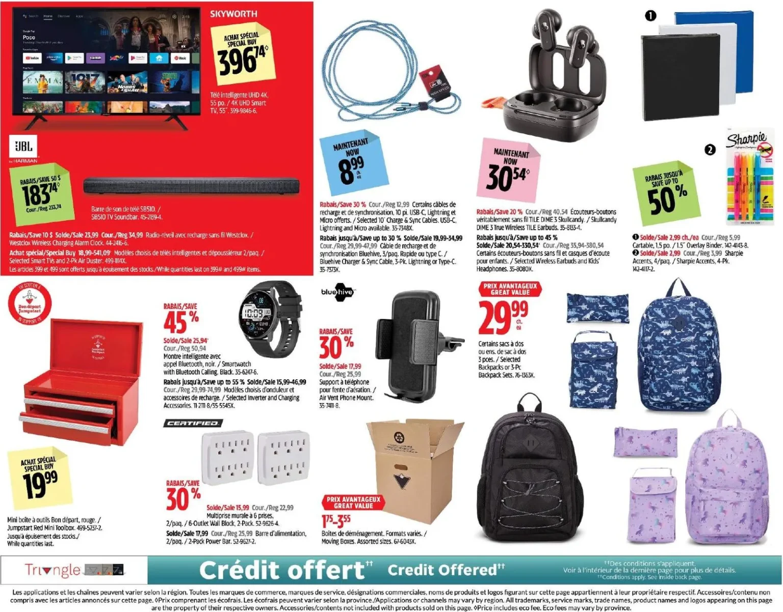 Page 3 de la circulaire Canadian Tire