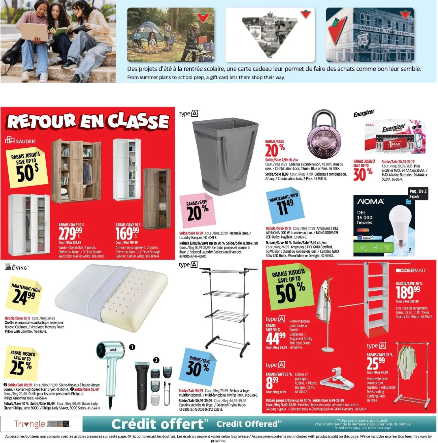 Page 4 de la circulaire Canadian Tire