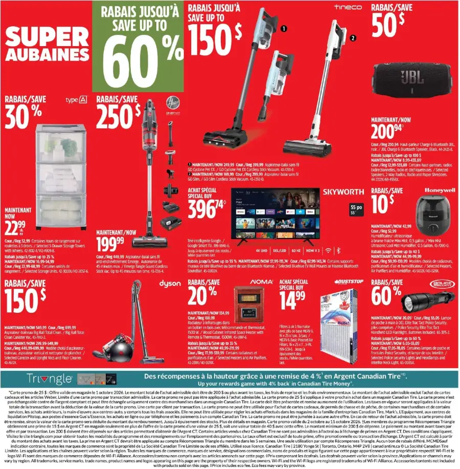 Page 4 de la circulaire Canadian Tire