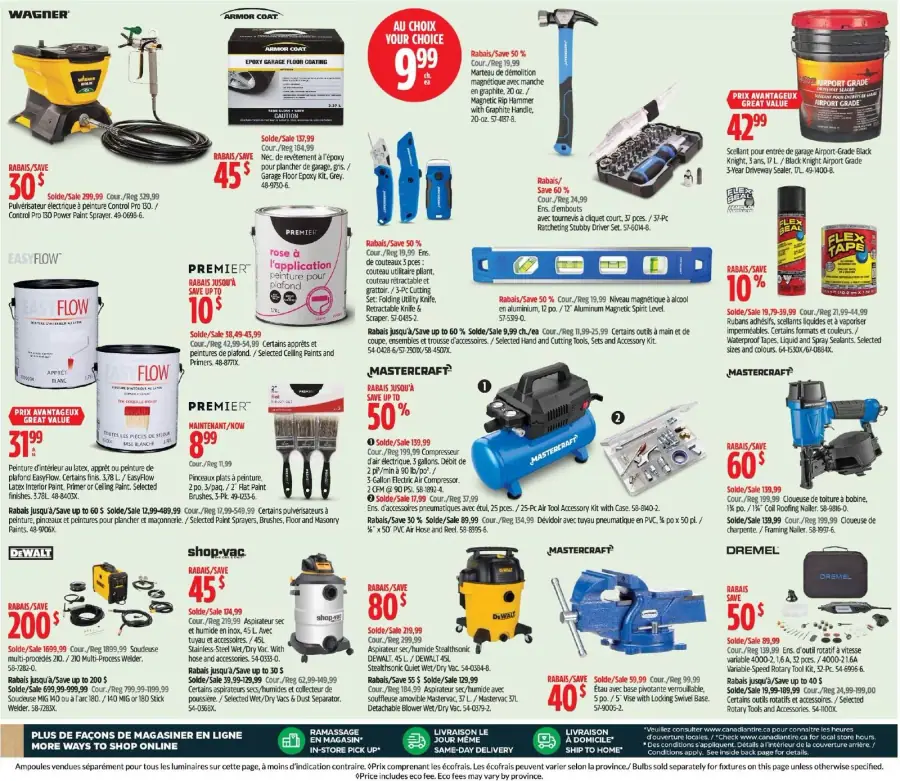Page 16 de la circulaire Canadian Tire