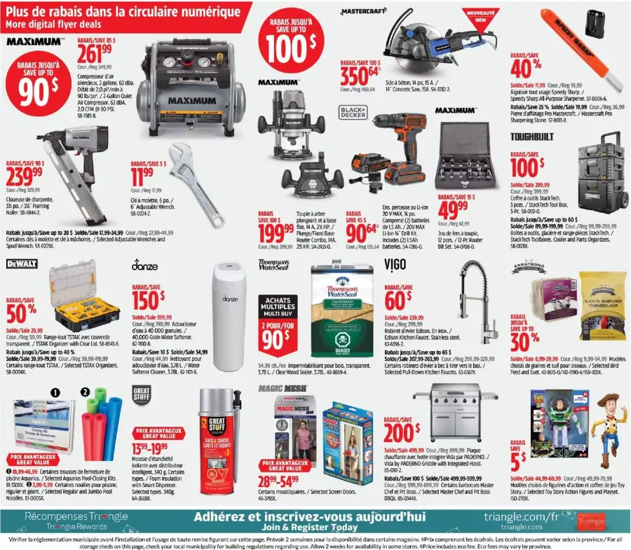 Page 19 de la circulaire Canadian Tire