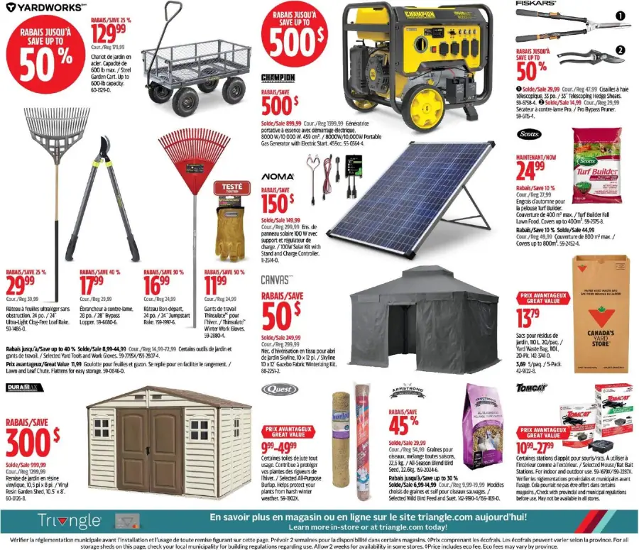 Page 11 de la circulaire Canadian Tire