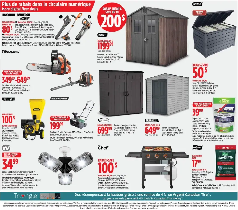 Page 12 de la circulaire Canadian Tire