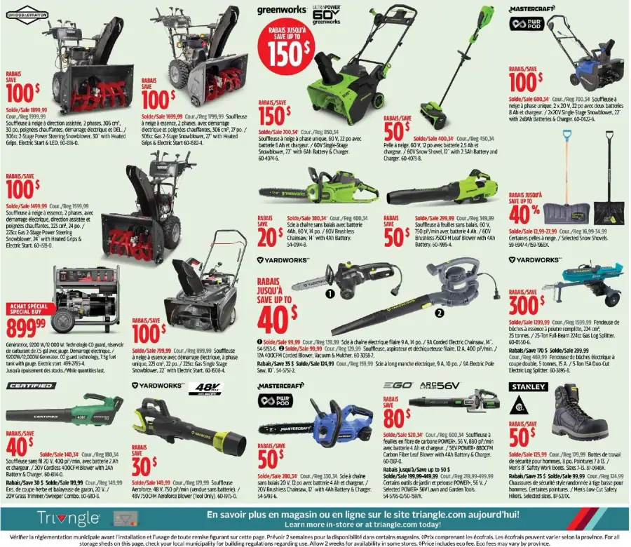 Page 13 de la circulaire Canadian Tire