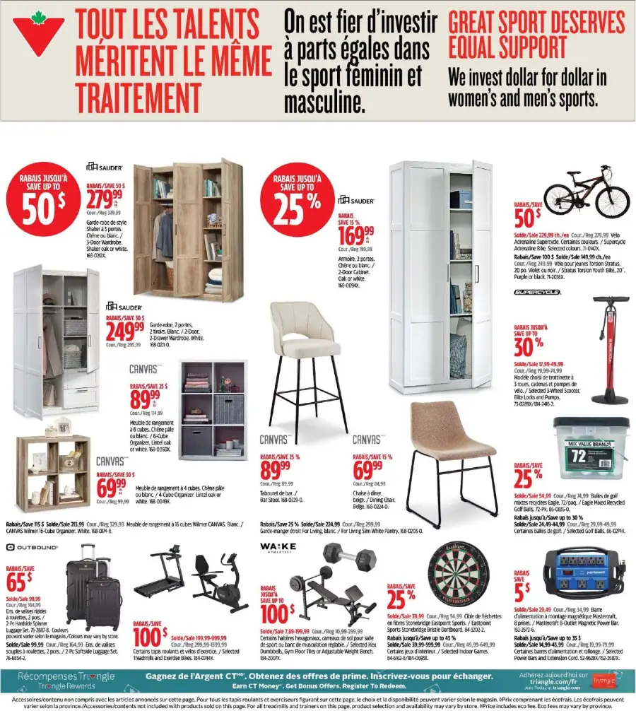 Page 17 de la circulaire Canadian Tire