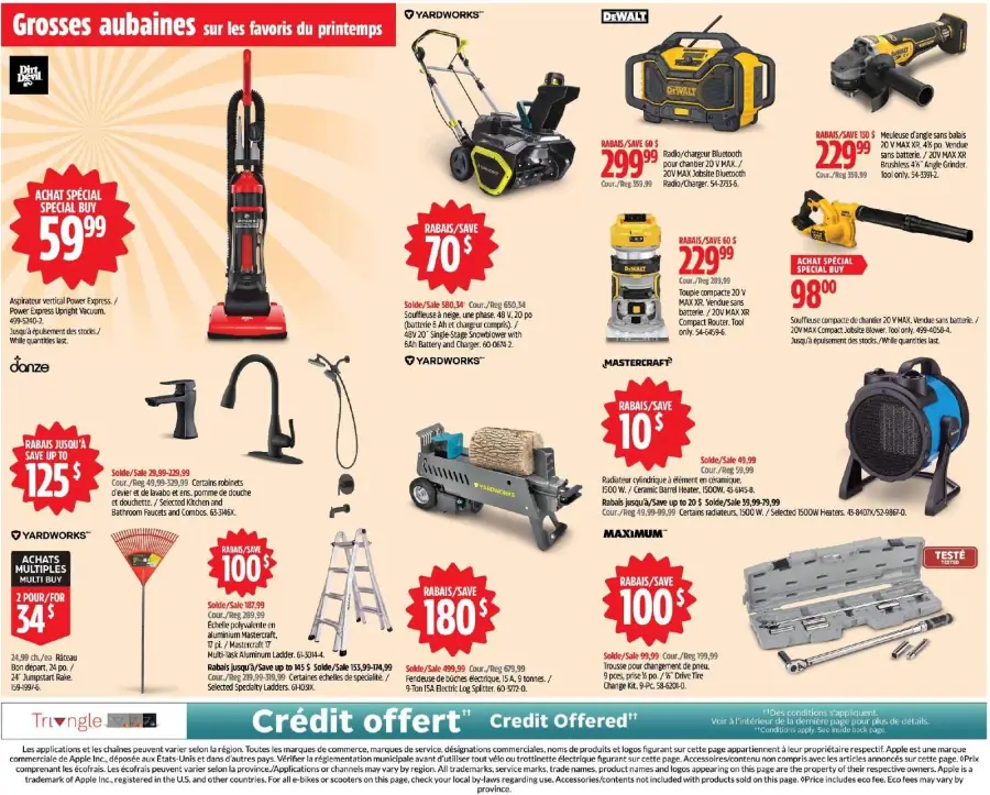 Page 4 de la circulaire Canadian Tire