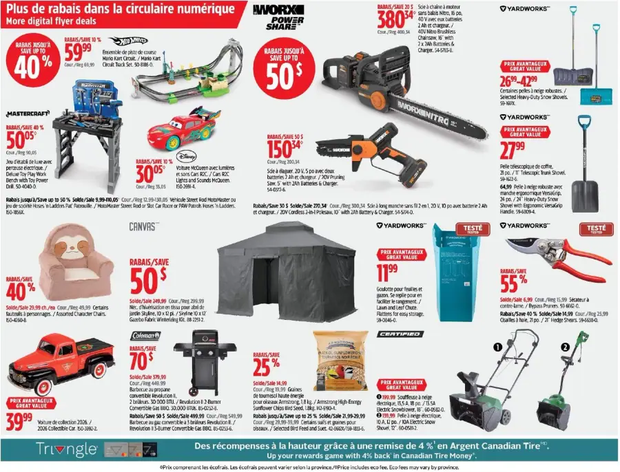 Page 9 de la circulaire Canadian Tire