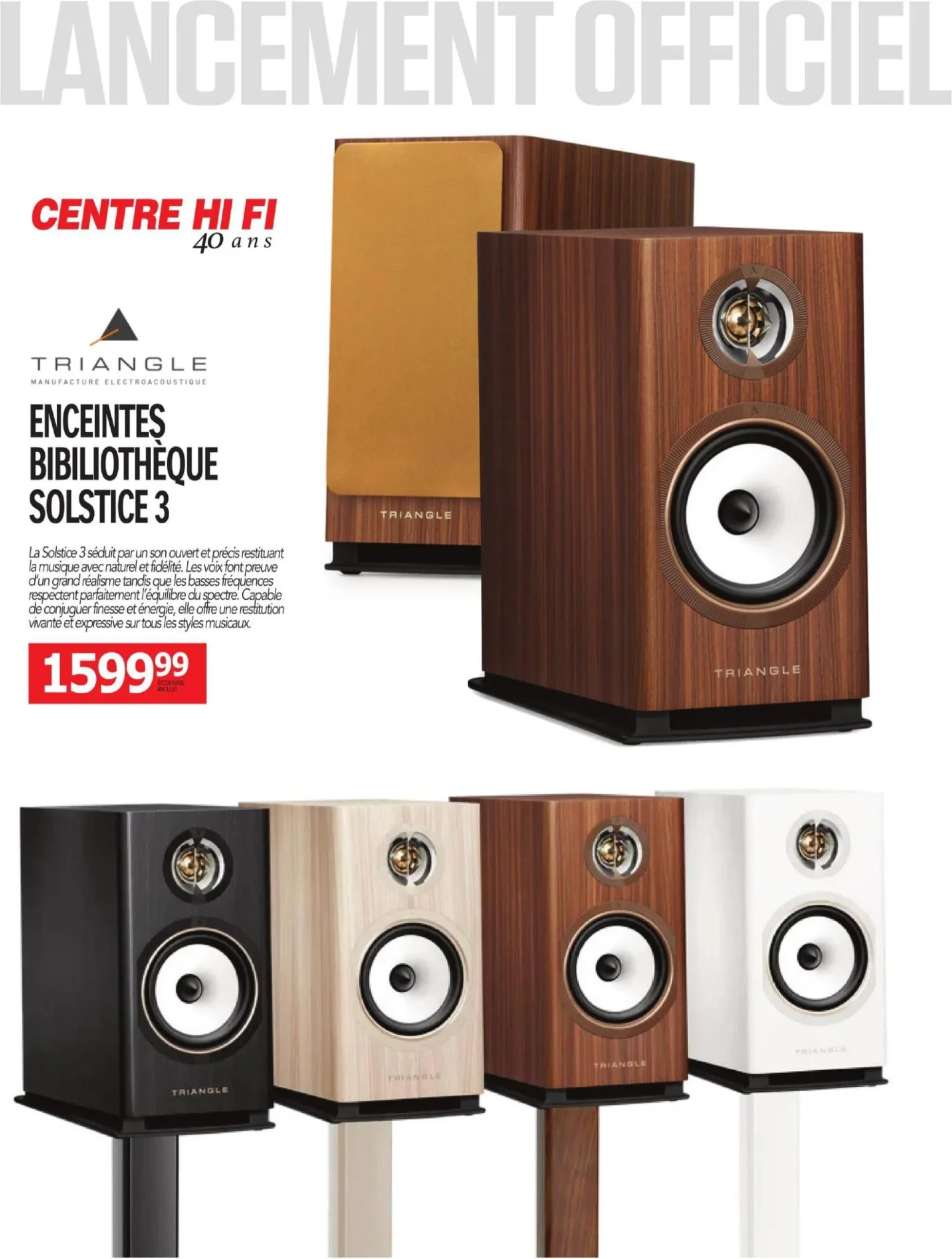 Page 2 de la circulaire Centre Hi Fi