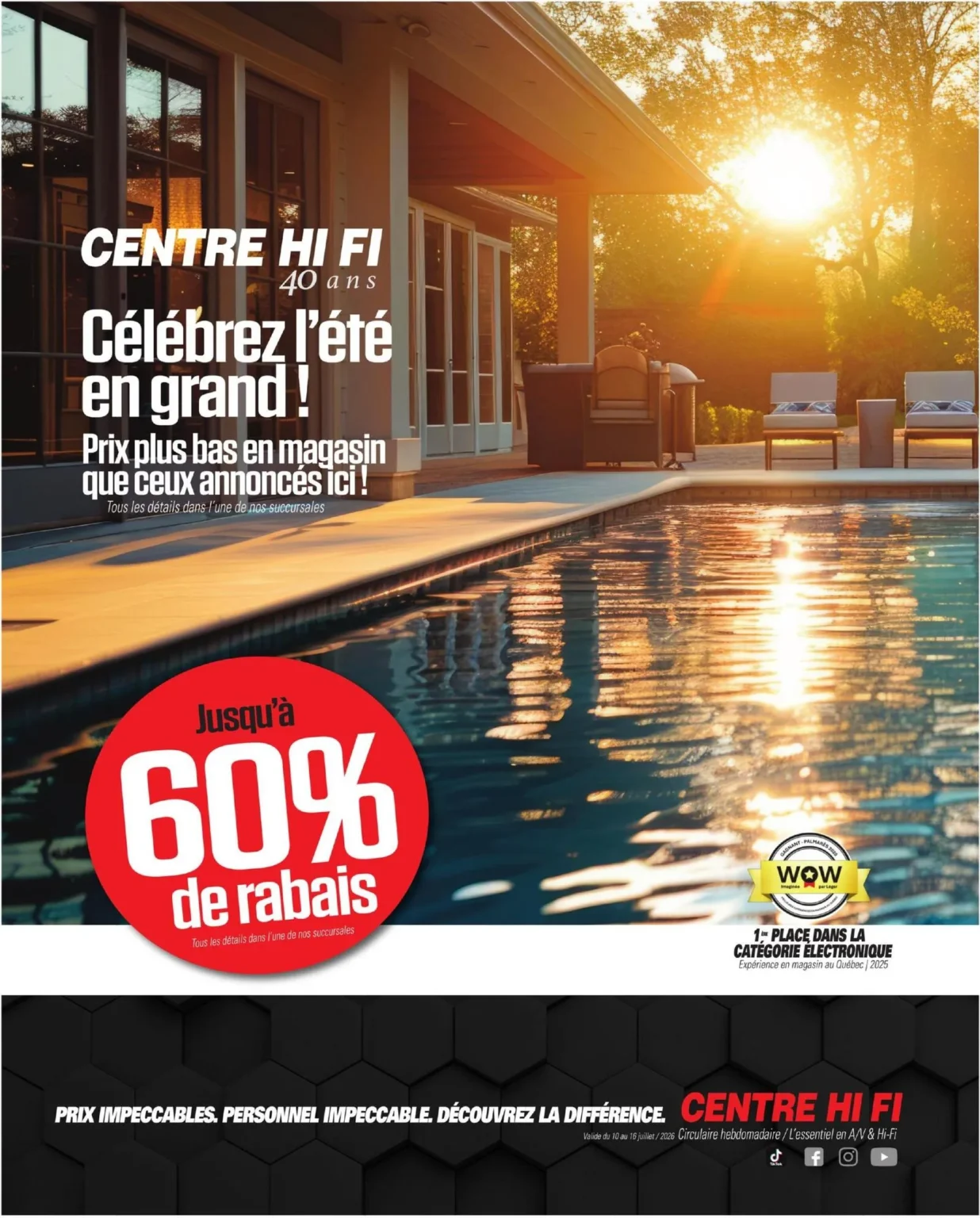 Page 1 de la circulaire Centre Hi Fi