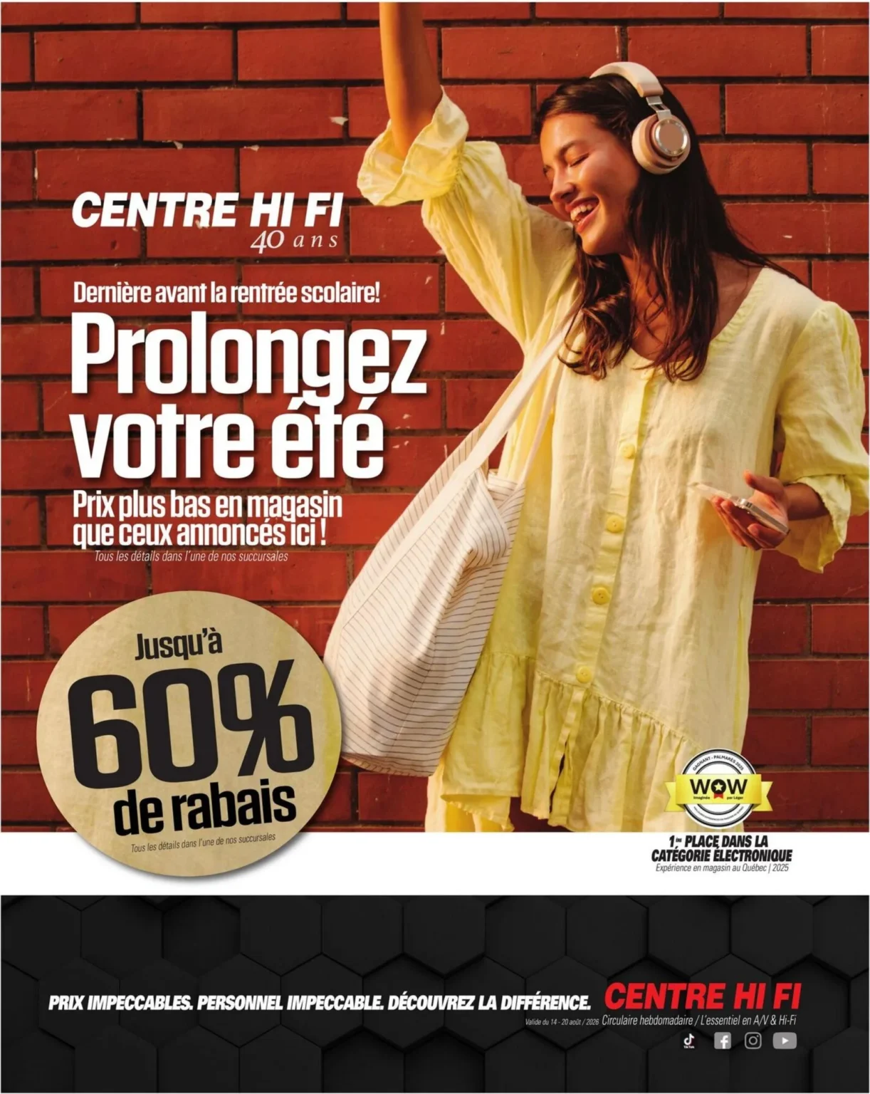 Page 1 de la circulaire Centre Hi Fi