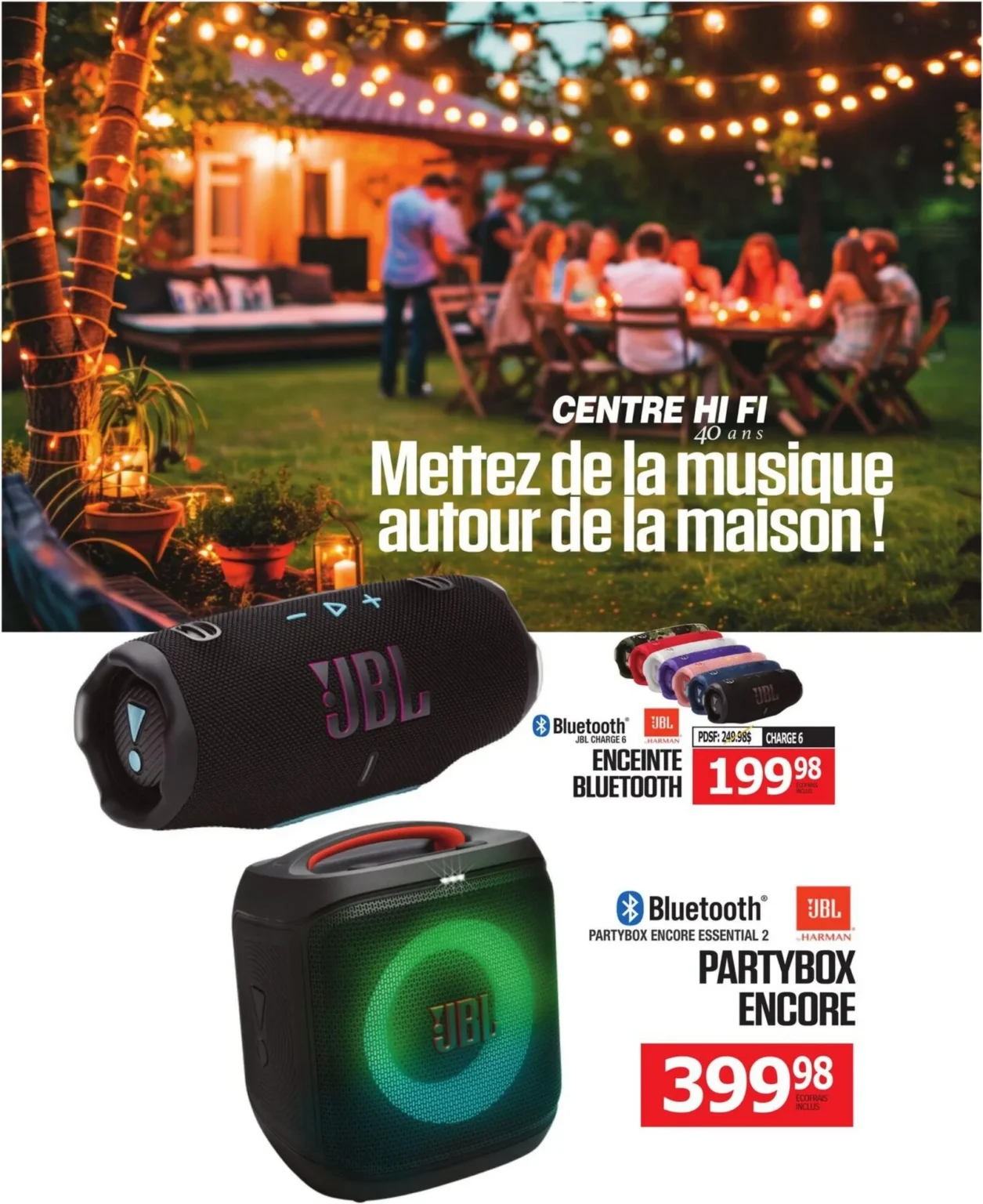 Page 2 de la circulaire Centre Hi Fi