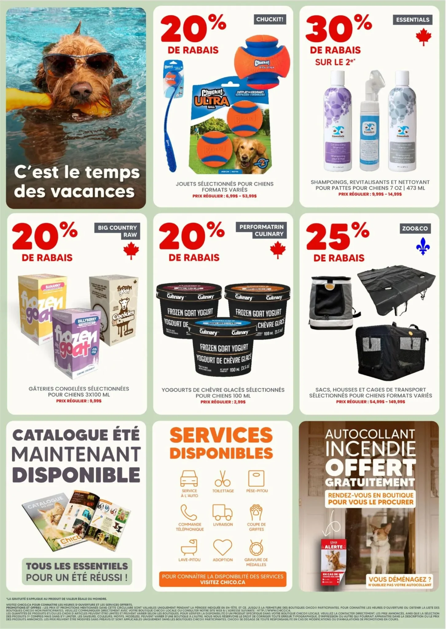Page 4 de la circulaire Chico