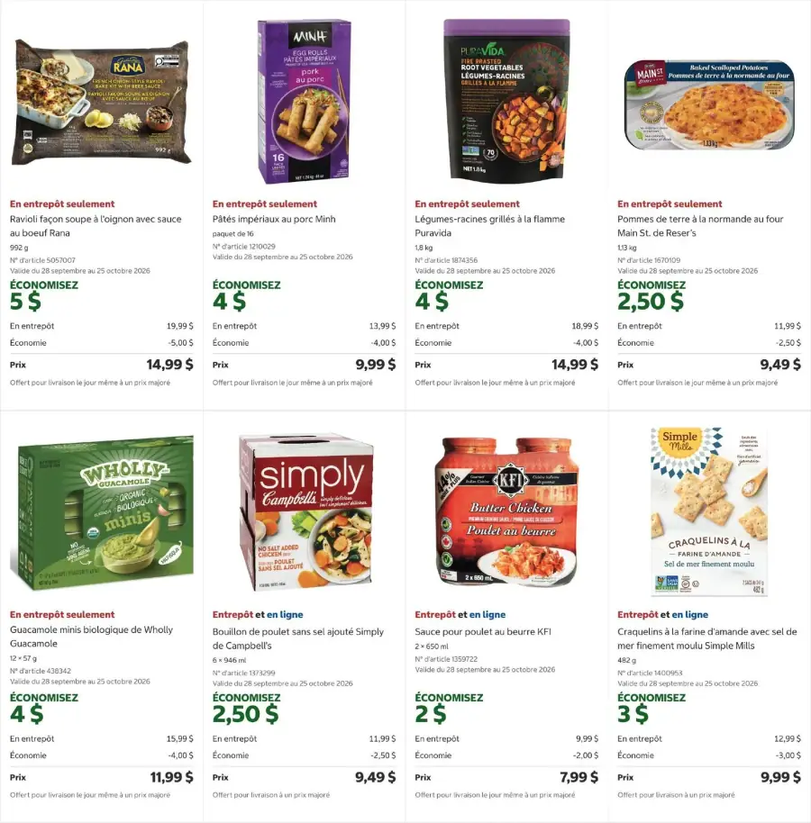 Page 4 de la circulaire Costco