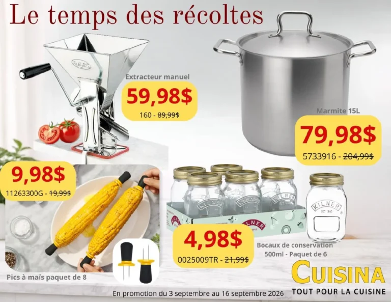 Page 1 de la circulaire Cuisina