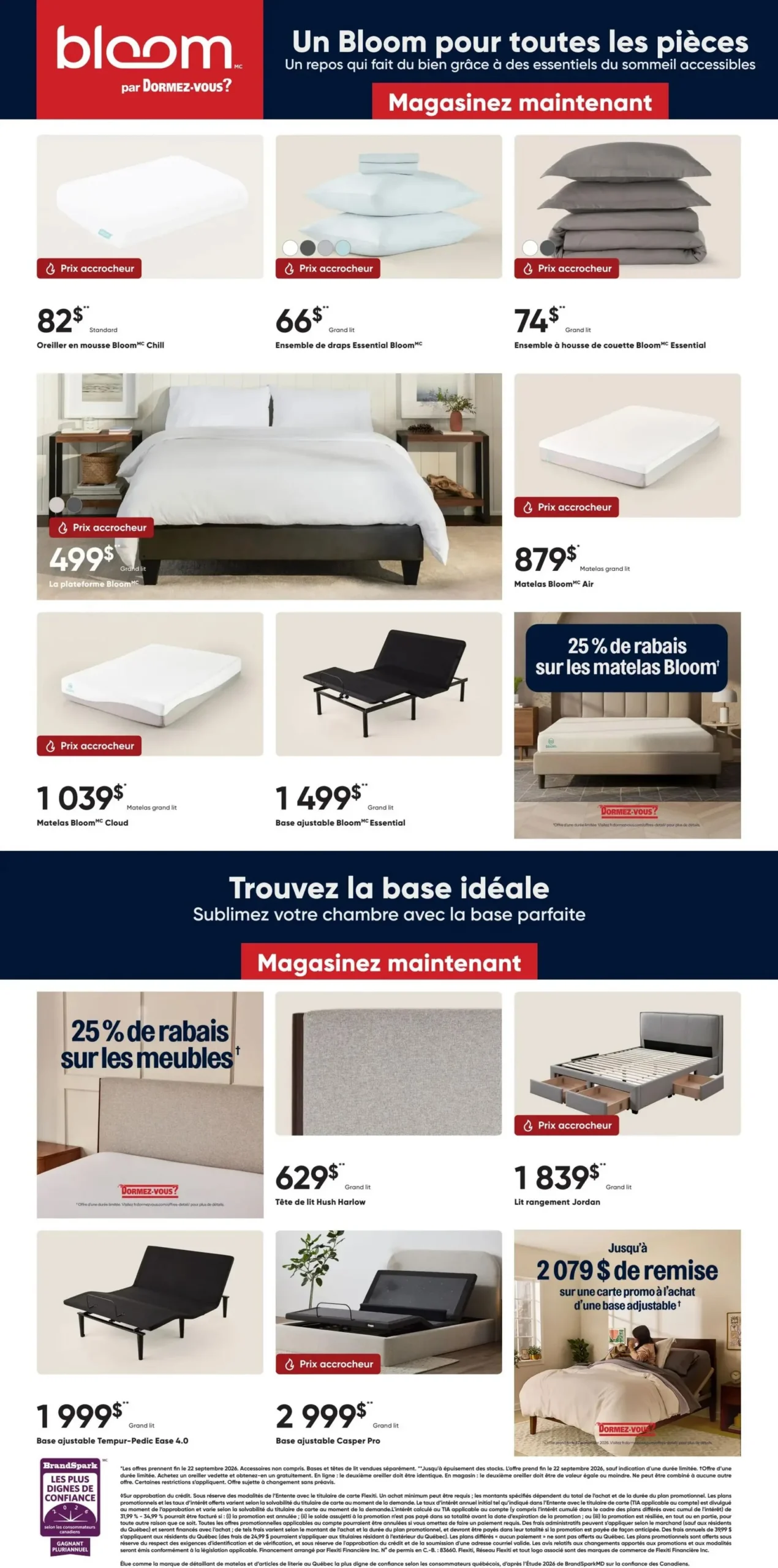 Page 4 de la circulaire Dormez-Vous