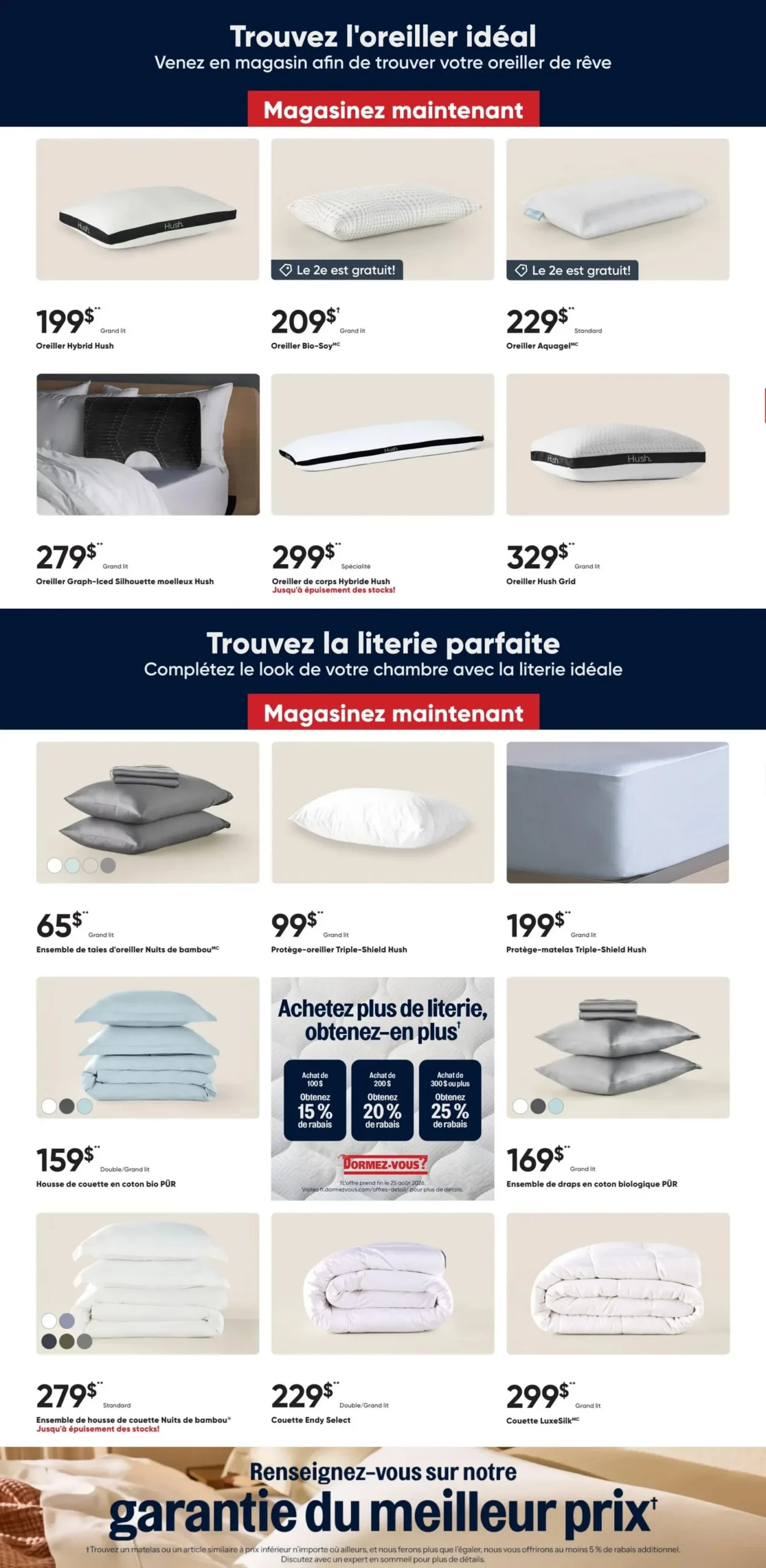 Page 2 de la circulaire Dormez-Vous