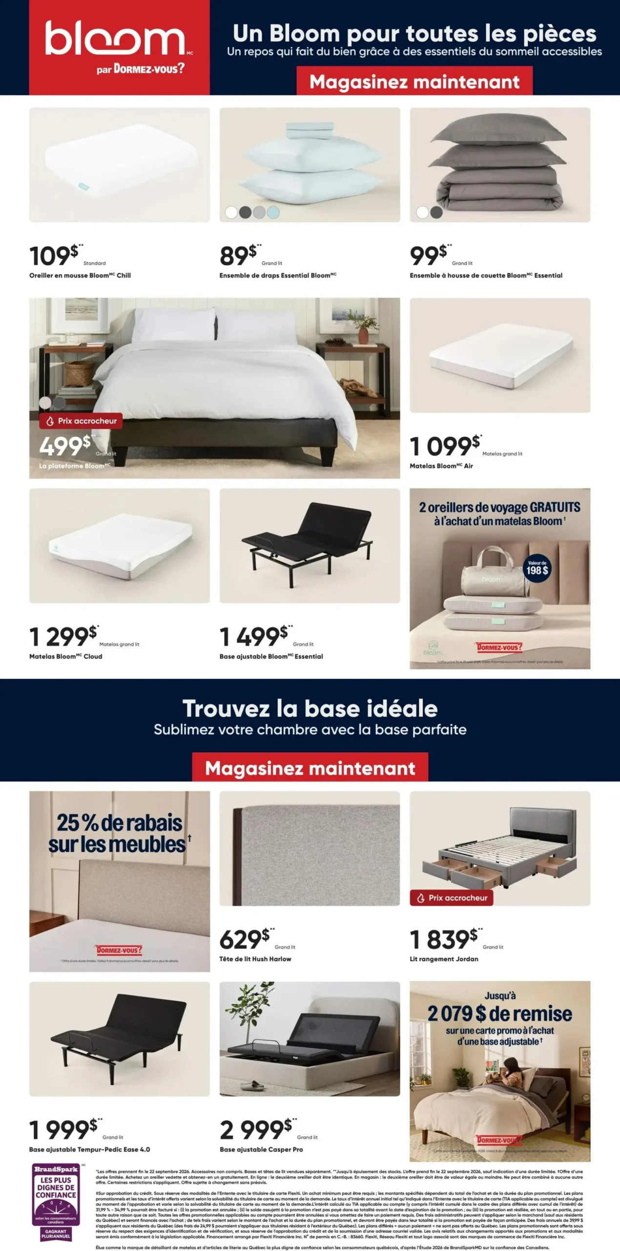 Page 4 de la circulaire Dormez-Vous