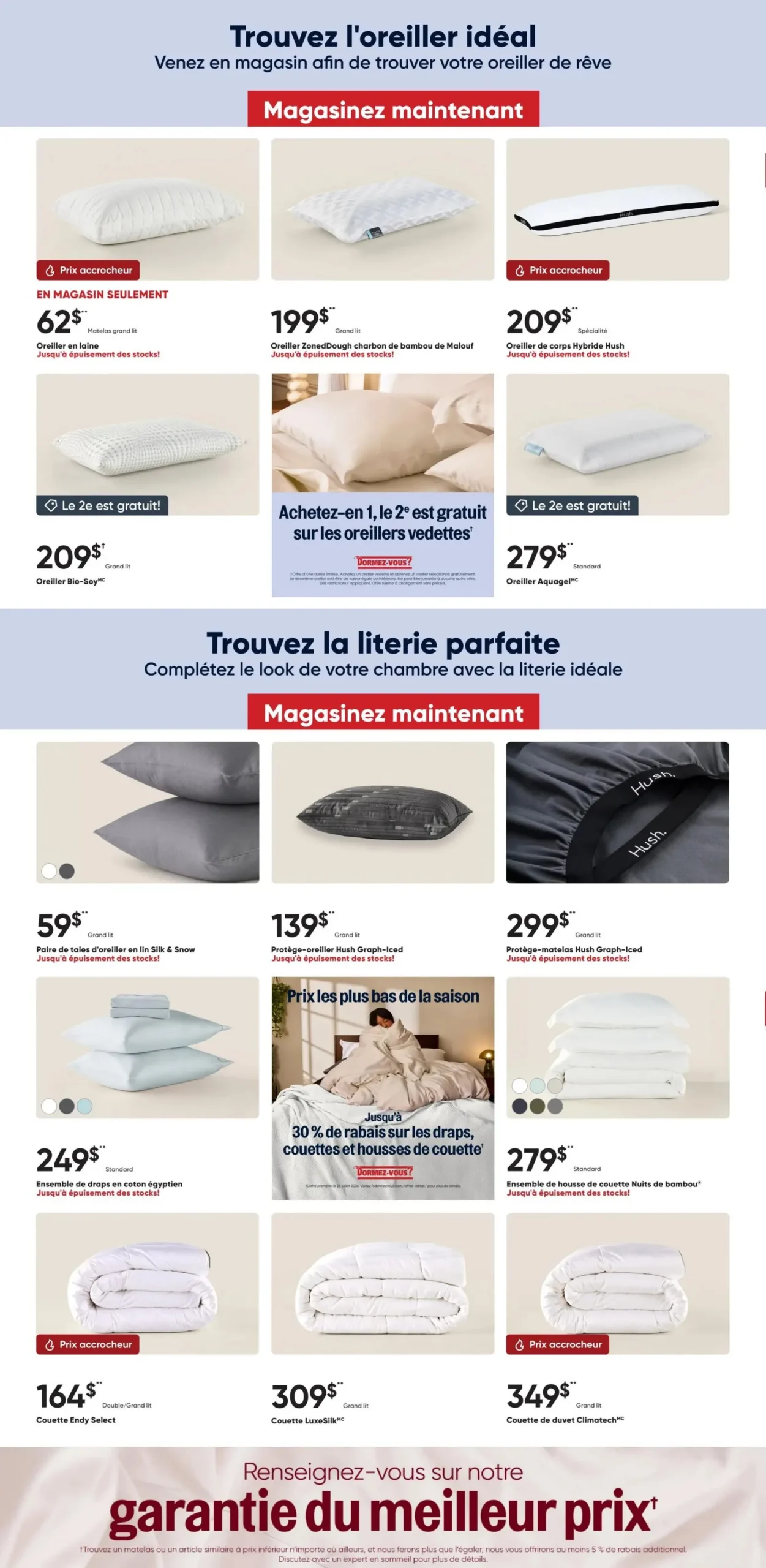 Page 2 de la circulaire Dormez-Vous