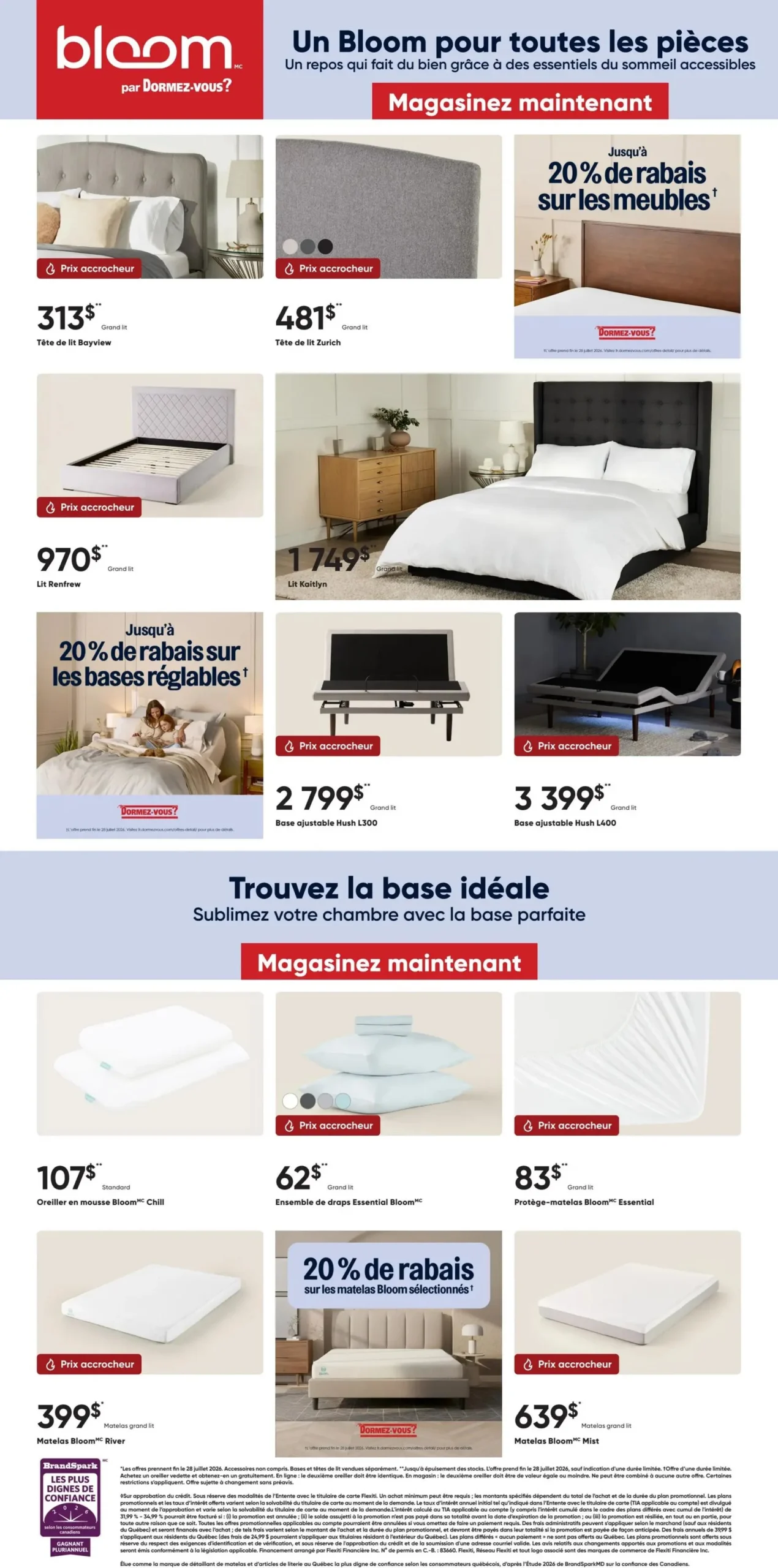 Page 4 de la circulaire Dormez-Vous