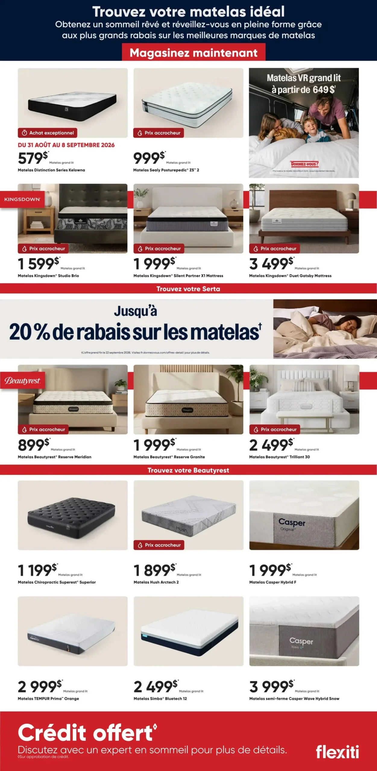 Page 3 de la circulaire Dormez-Vous