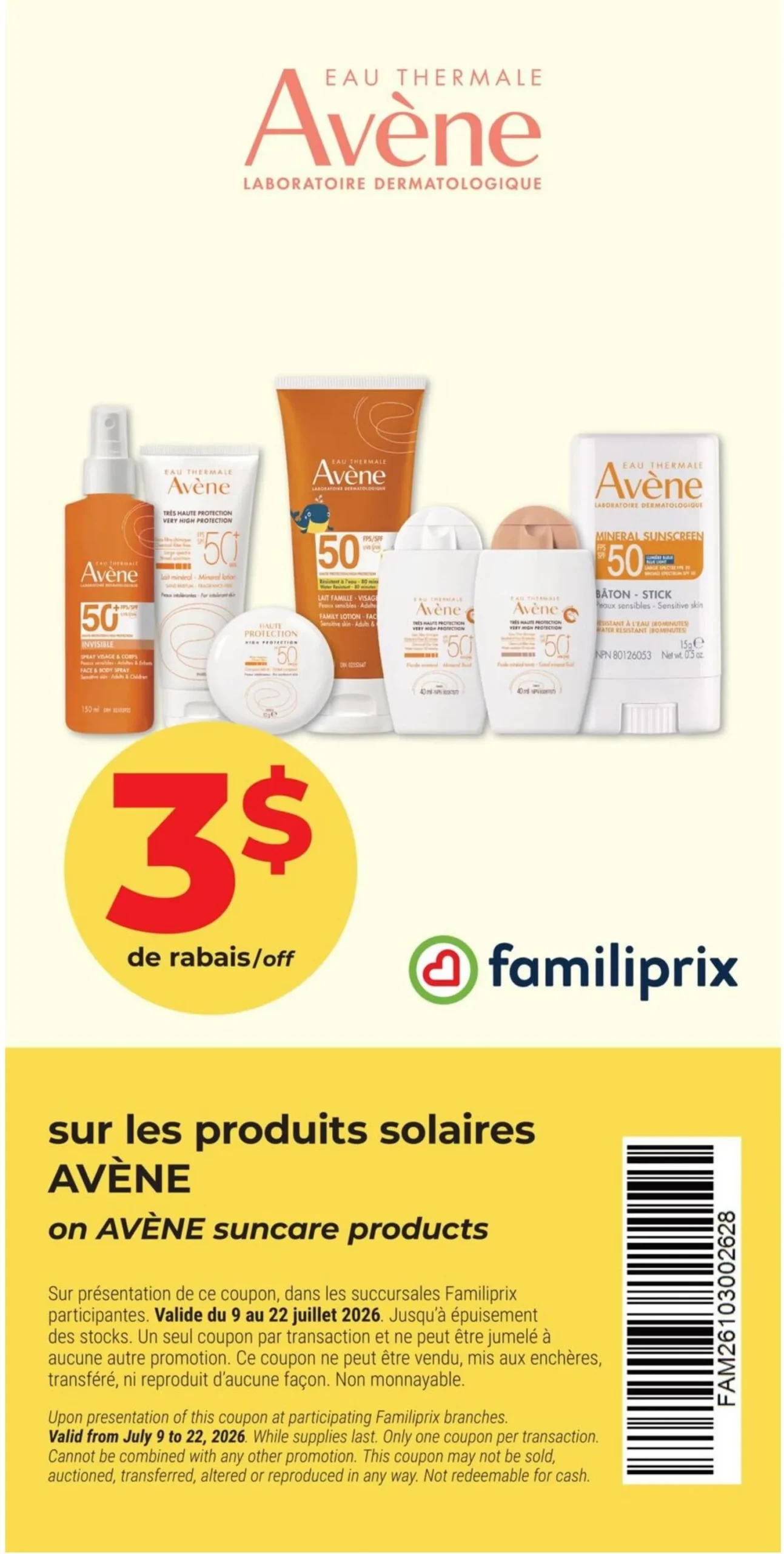 Page 3 de la circulaire Familiprix