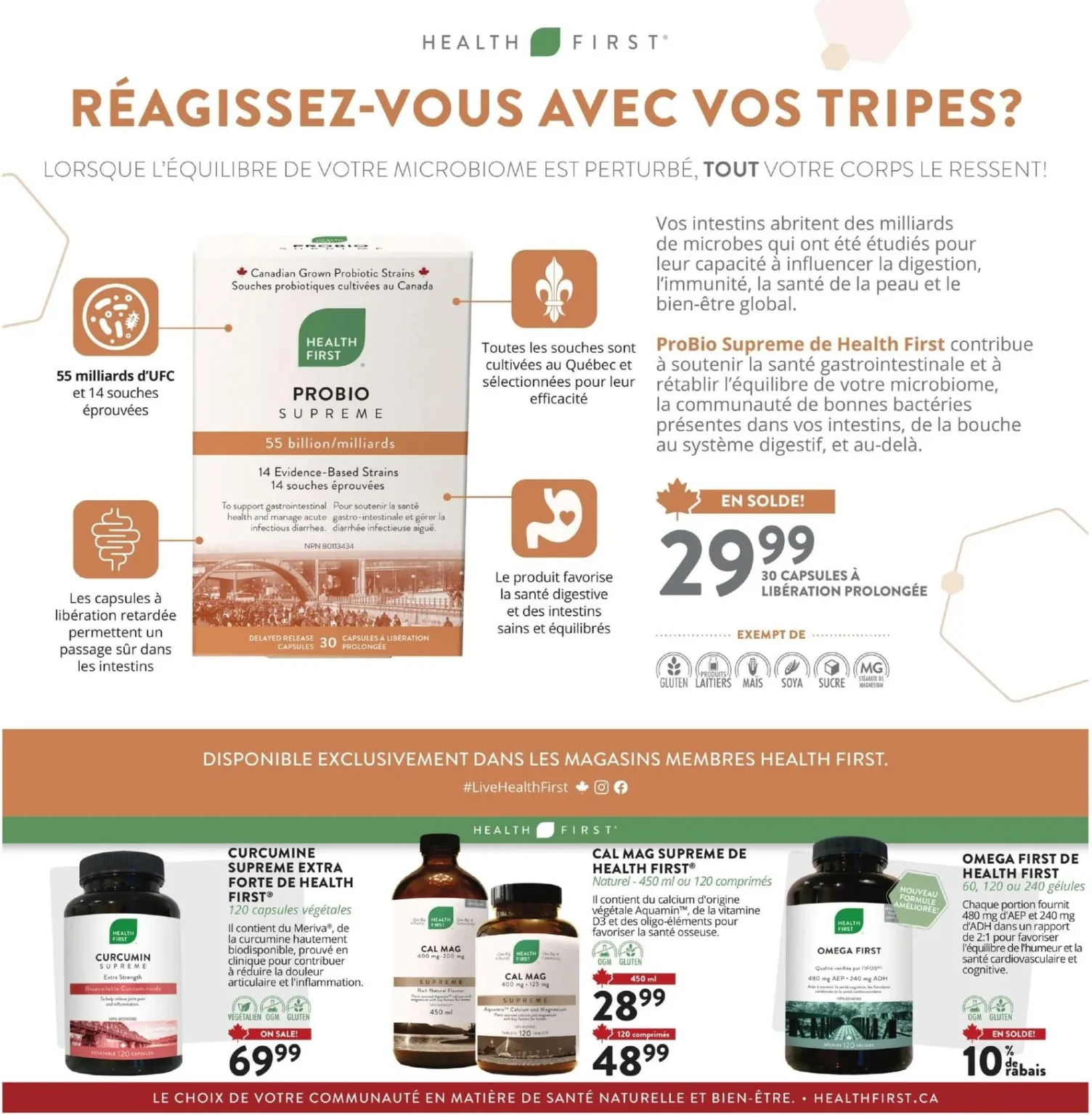 Page 3 de la circulaire Gagné En Santé