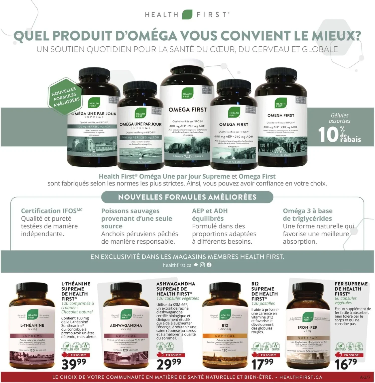 Page 3 de la circulaire Gagné En Santé