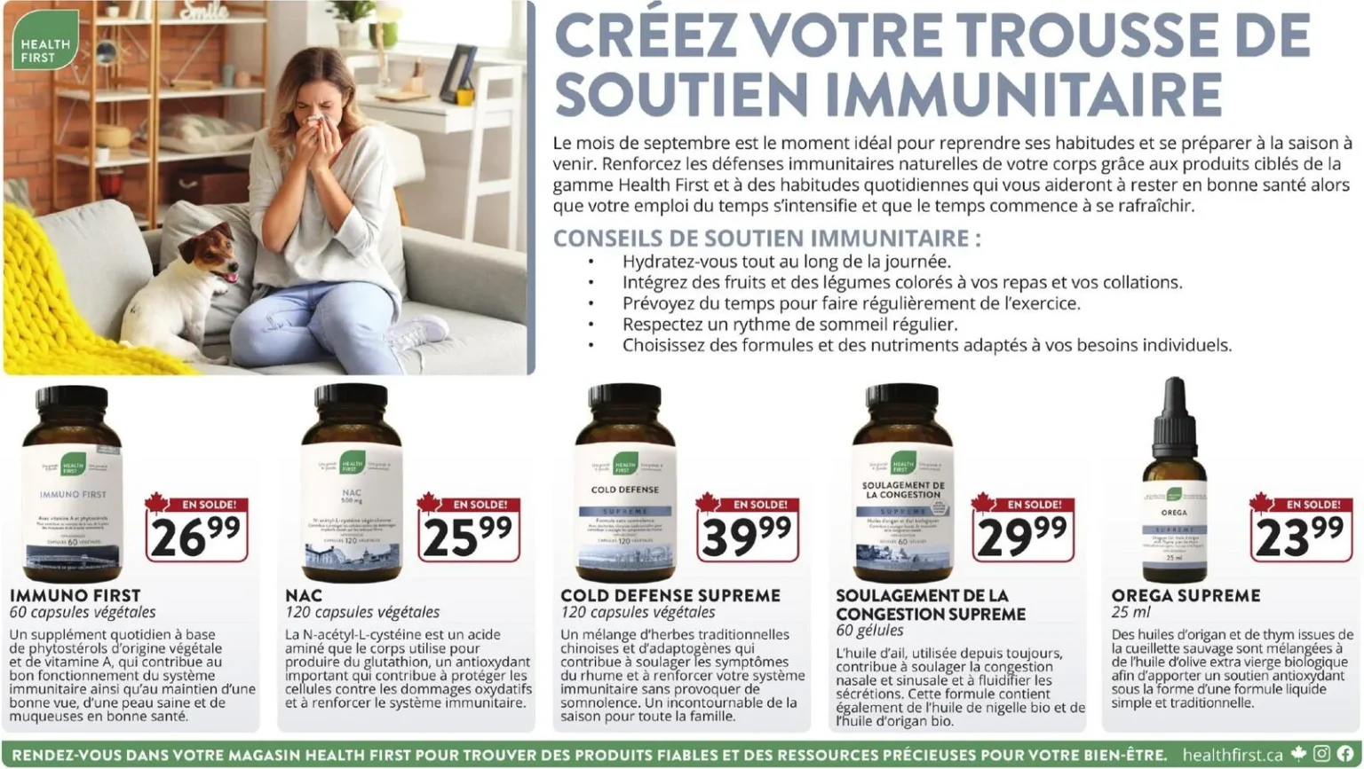 Page 3 de la circulaire Gagné En Santé