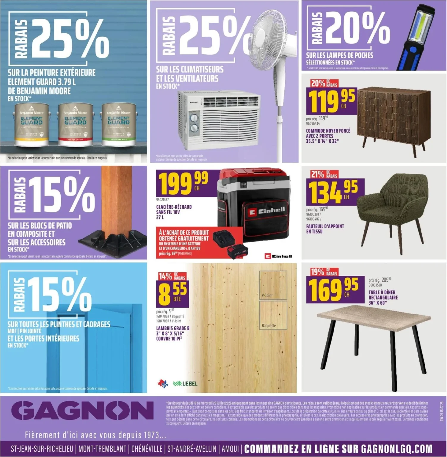 Page 3 de la circulaire Gagnon