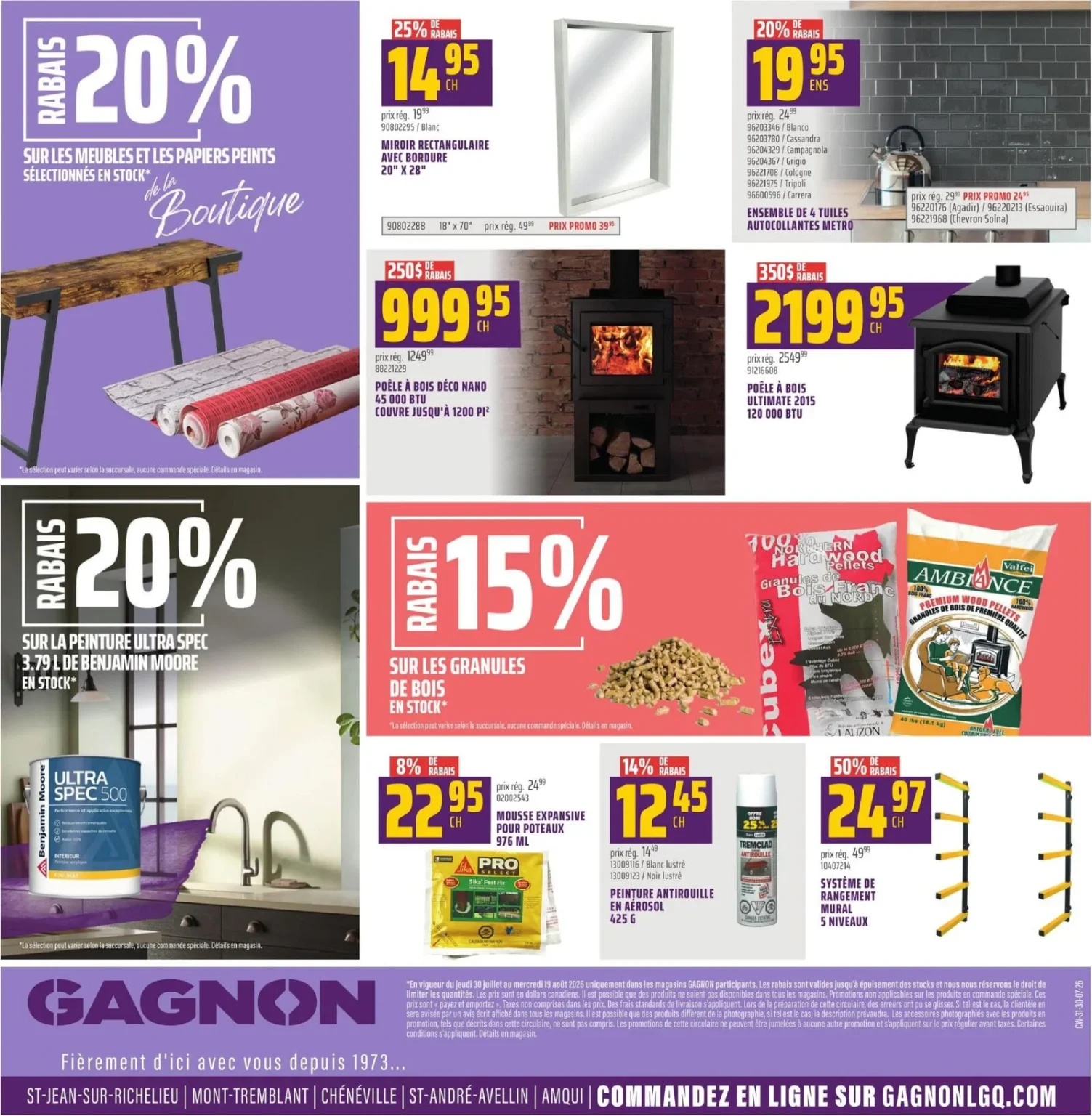 Page 3 de la circulaire Gagnon