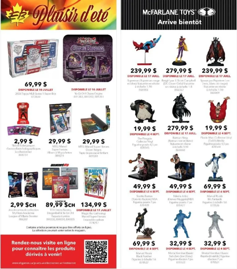 Page 2 de la circulaire GameStop Nouveautés