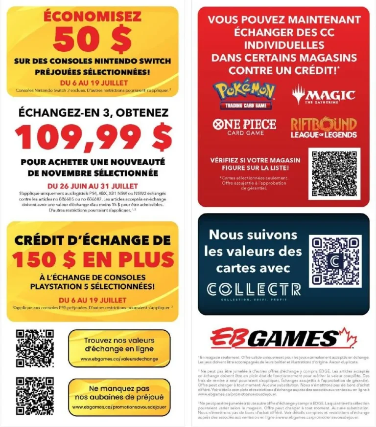 Page 3 de la circulaire GameStop Nouveautés
