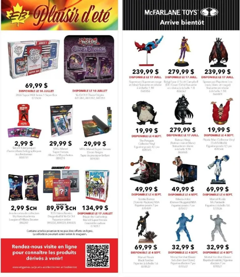 Page 2 de la circulaire GameStop NouveautéS