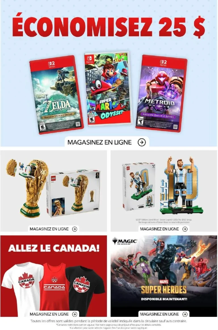 Page 3 de la circulaire GameStop