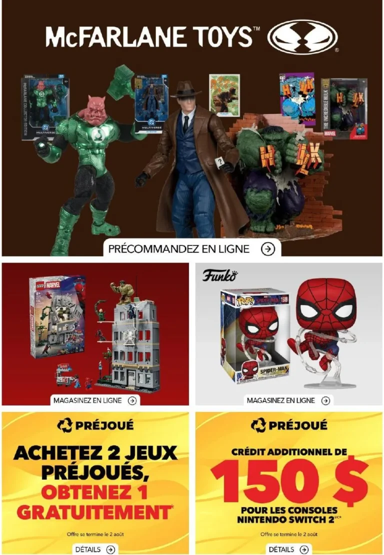 Page 1 de la circulaire GameStop