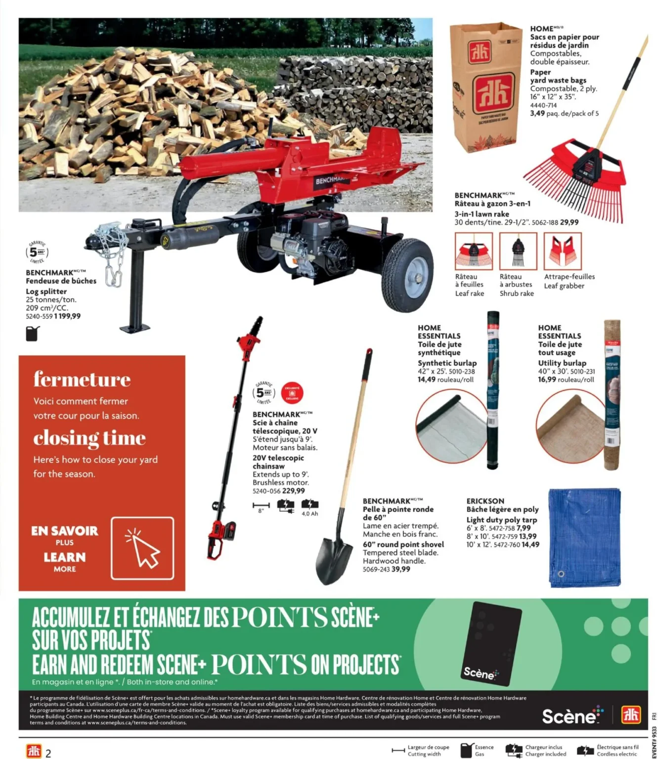 Page 2 de la circulaire Home Hardware Automne Et Hiver