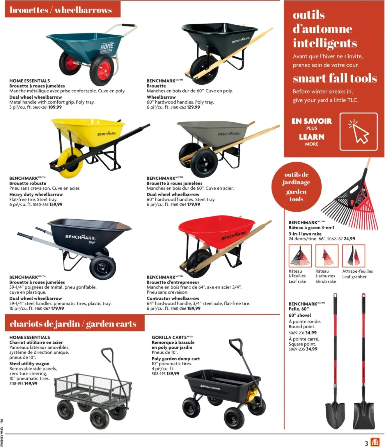Page 3 de la circulaire Home Hardware Automne Et Hiver