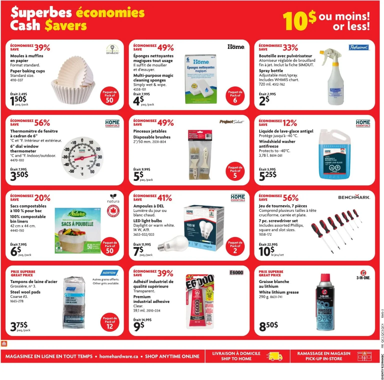 Page 3 de la circulaire Home Hardware
