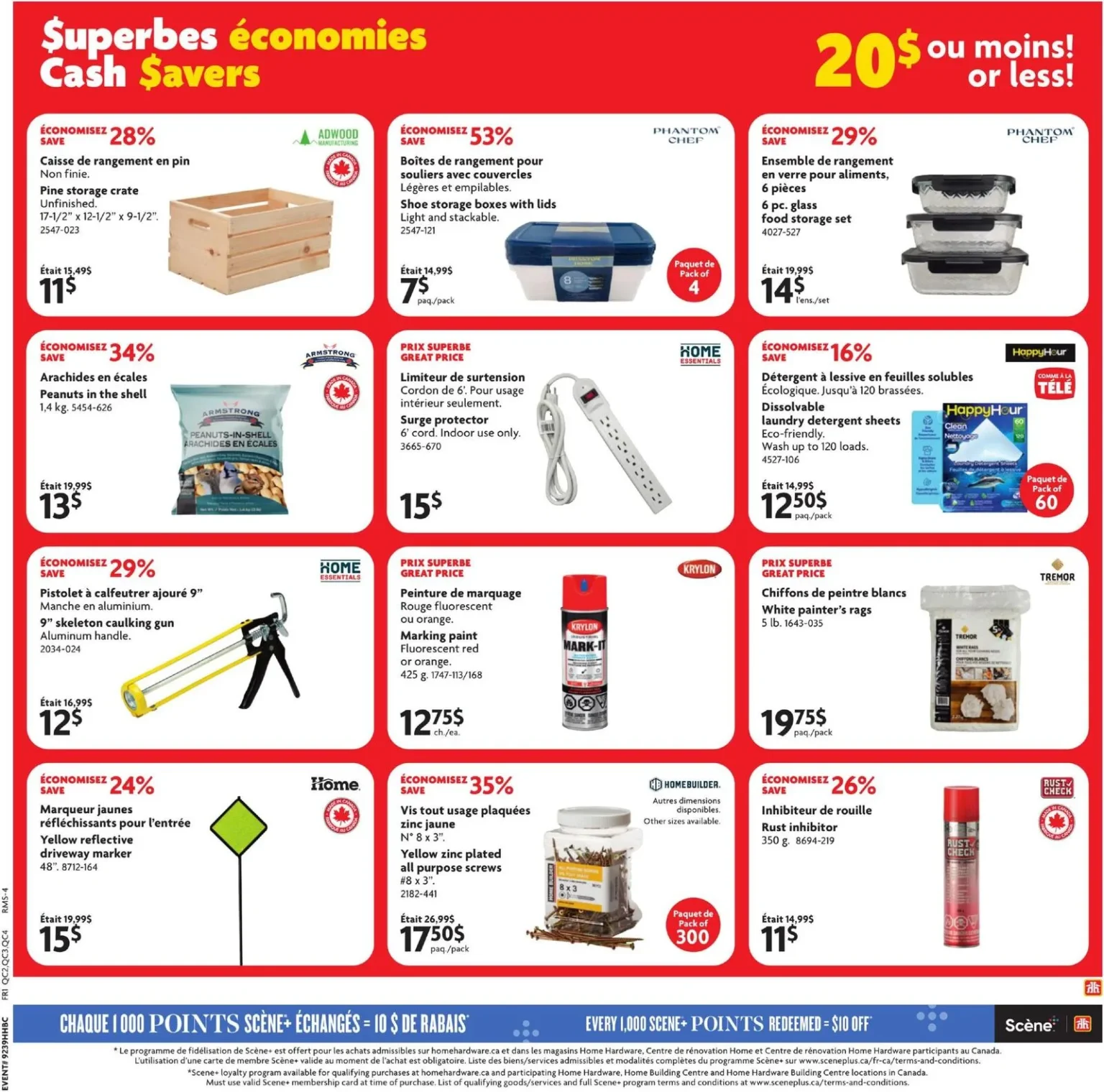 Page 4 de la circulaire Home Hardware