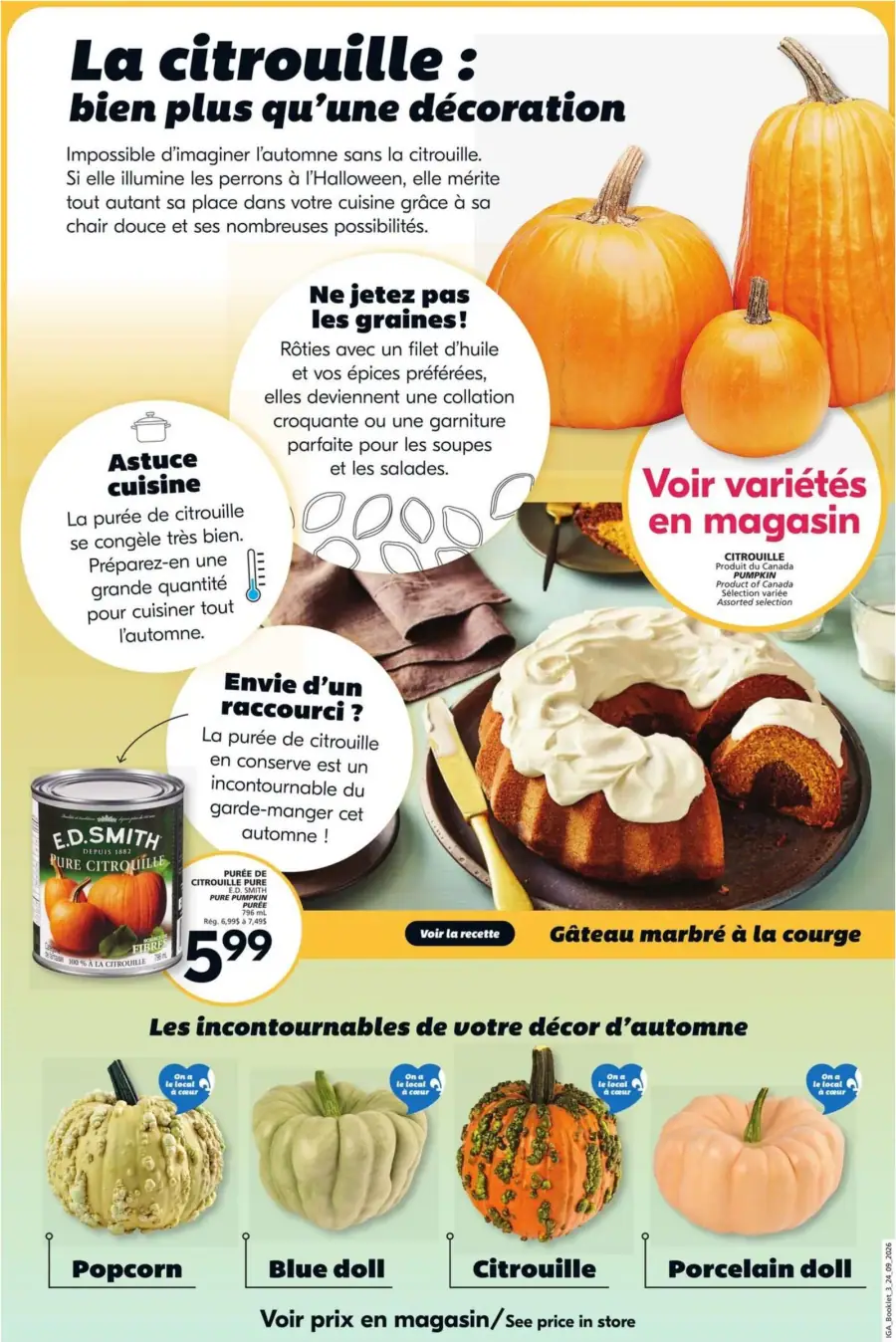 Page 3 de la circulaire IGA