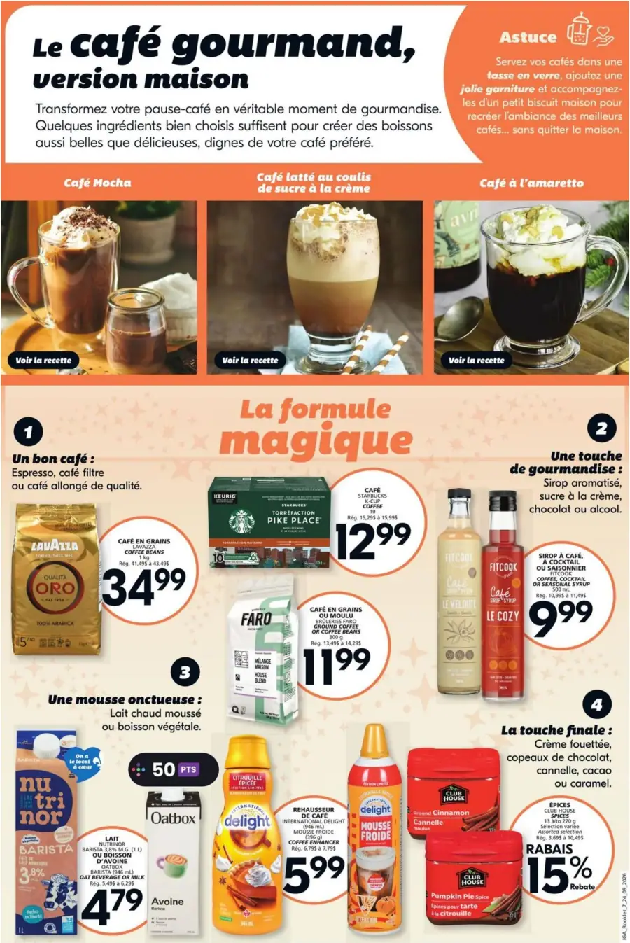 Page 7 de la circulaire IGA