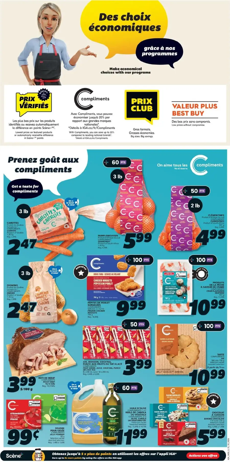 Page 13 de la circulaire IGA