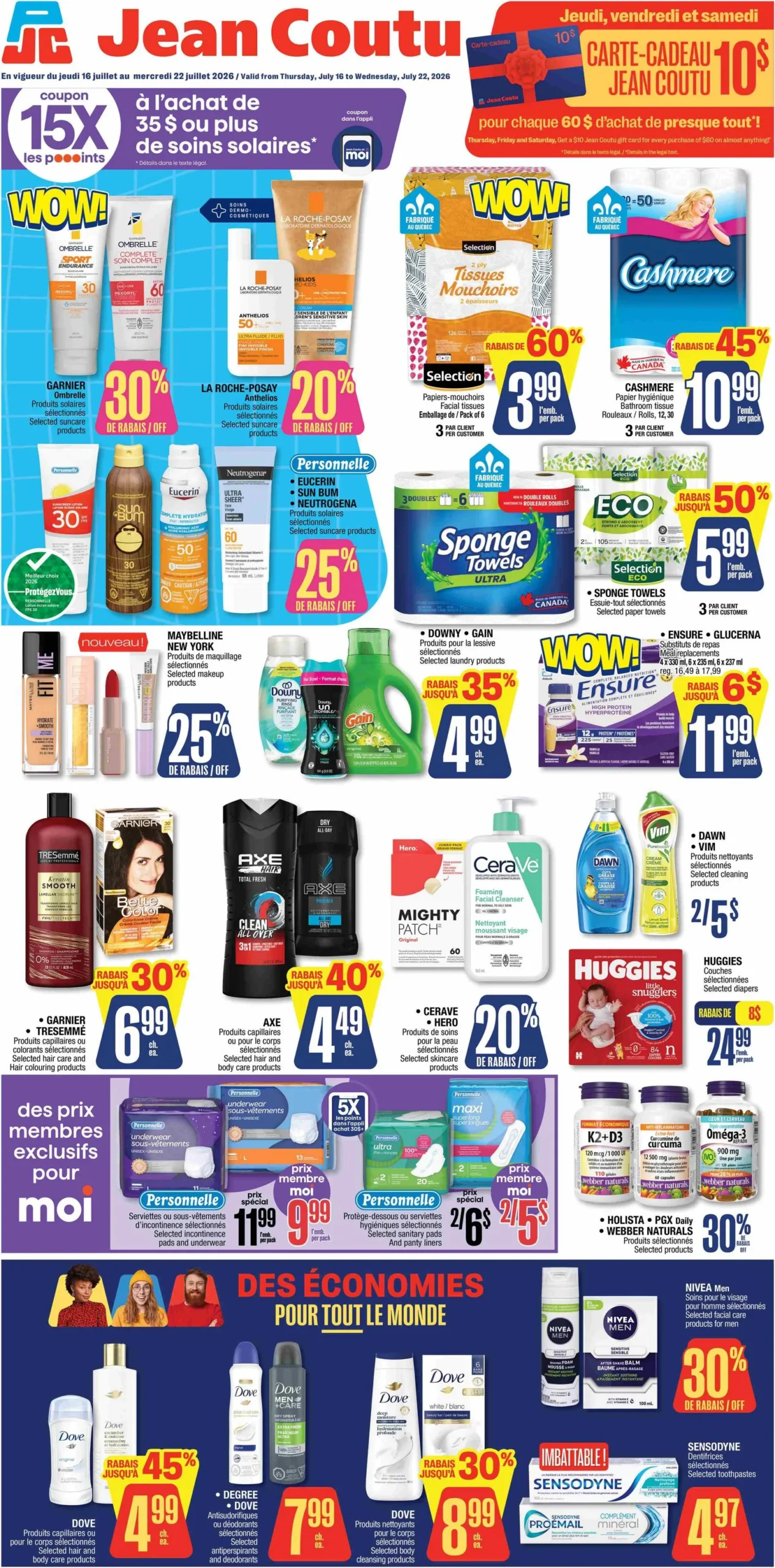 Page 1 de la circulaire Jean Coutu
