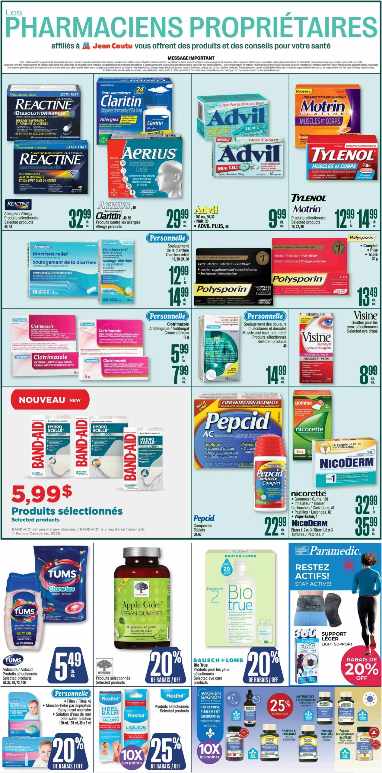 Page 3 de la circulaire Jean Coutu