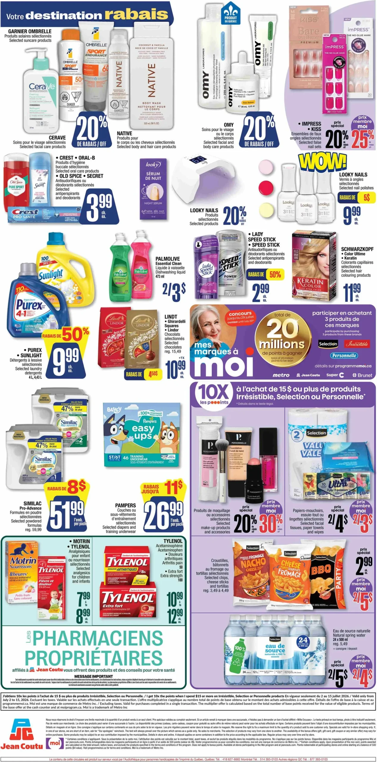 Page 2 de la circulaire Jean Coutu