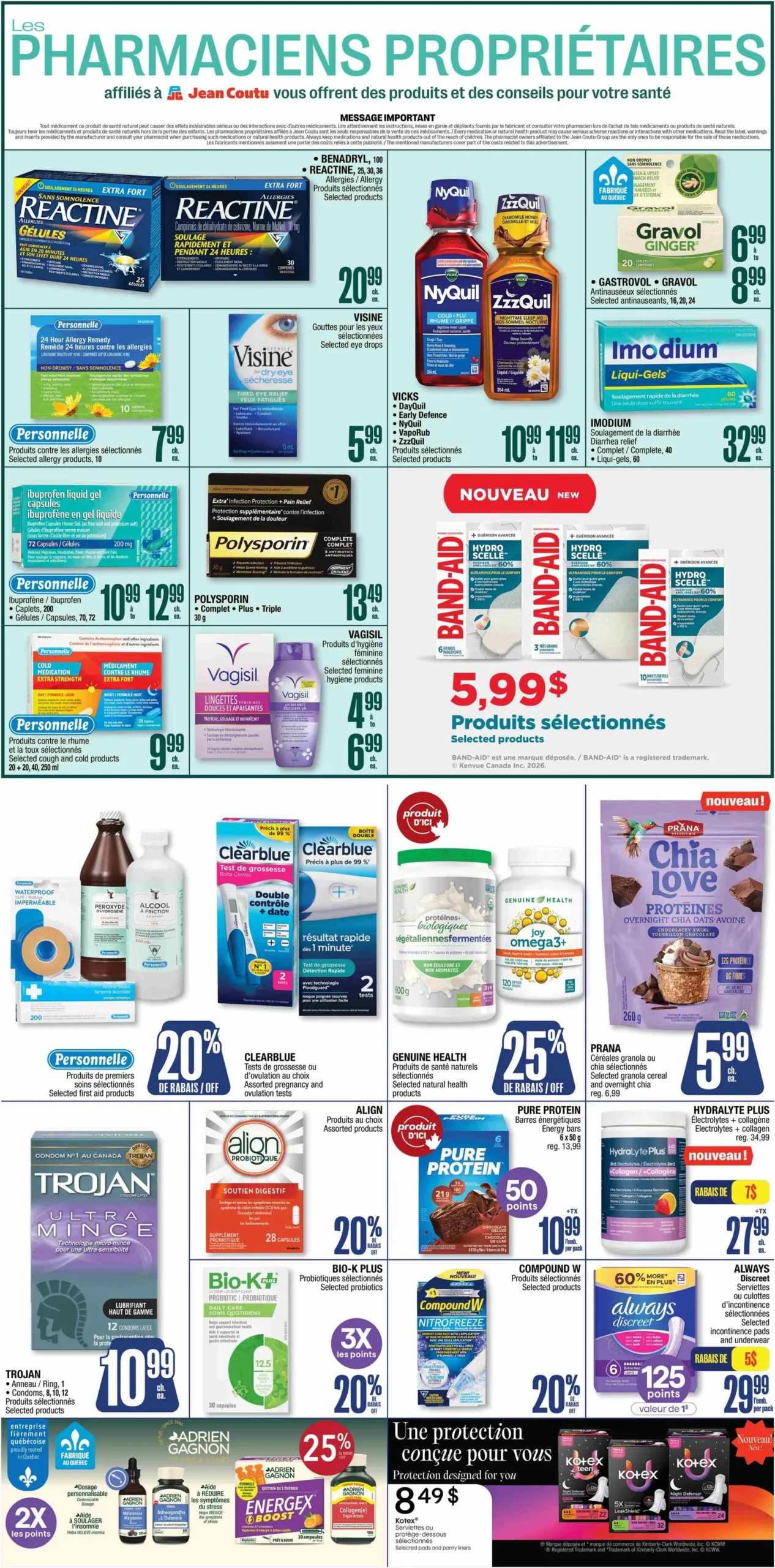 Page 5 de la circulaire Jean Coutu