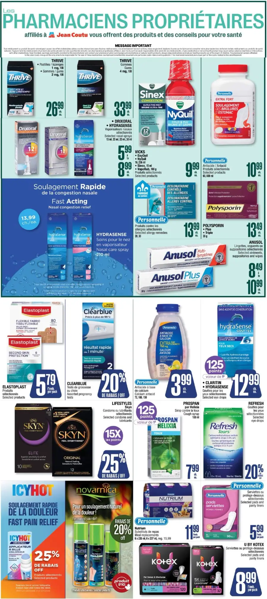 Page 3 de la circulaire Jean Coutu